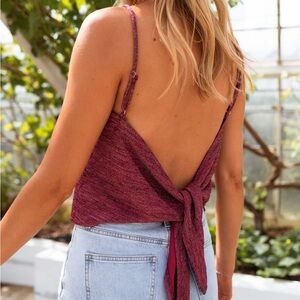 Glittery Purple Syrine Top